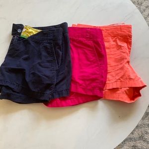 3 pairs of jeans crew Chino shorts 3"